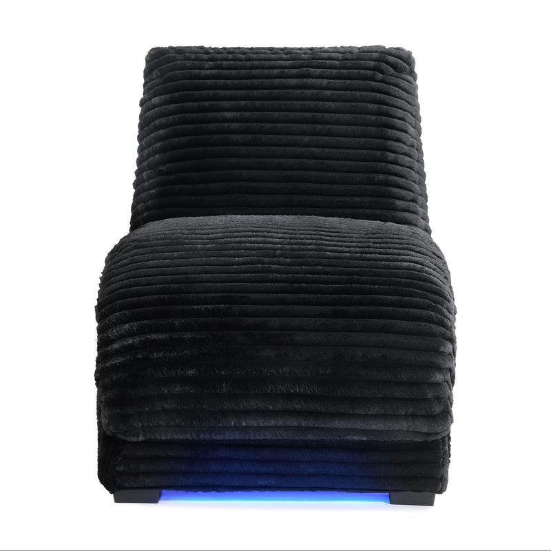 Nori - Chaise With Heat Massage, USBC, LED