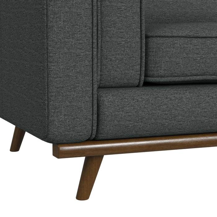 Venus Sofa with Cherry Finished Wooden Front
