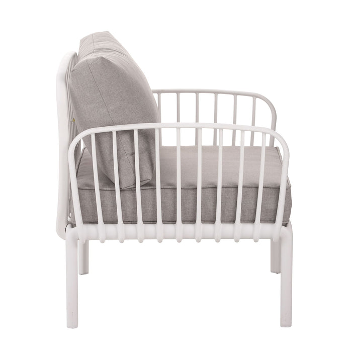 Outdoor Patio Club Chair, Waterproof Thick Cushion Deep Seating
