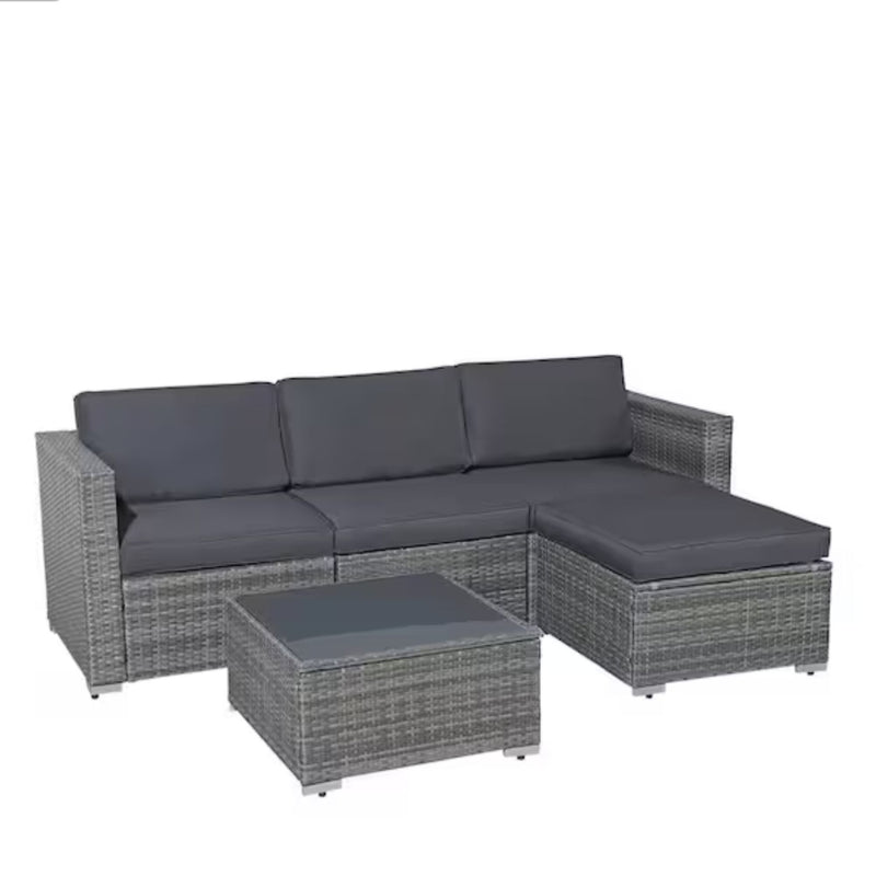 Modern Patio Set With Coffee Table