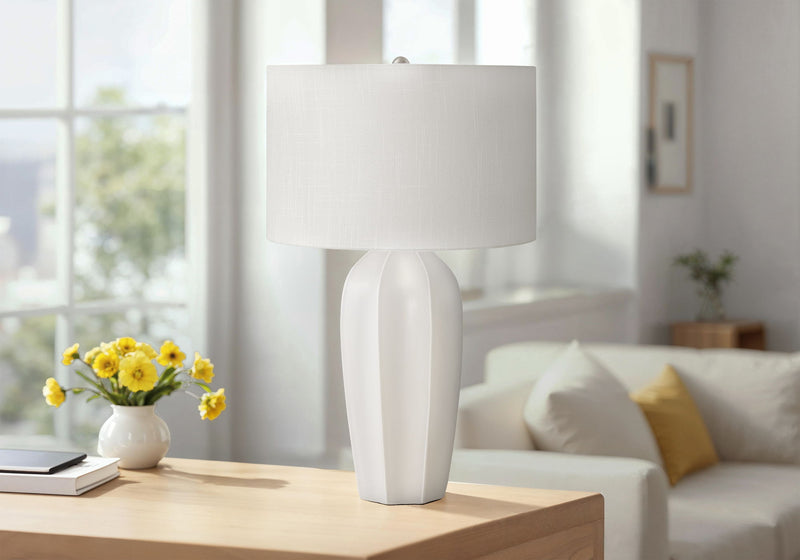 Modern Lighting, Table Lamp - Cream