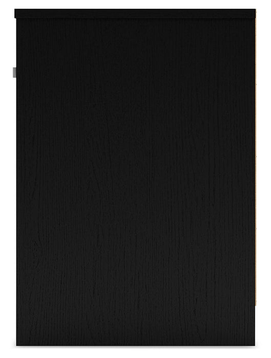 Finch - One Drawer Night Stand - 23" Height - Black