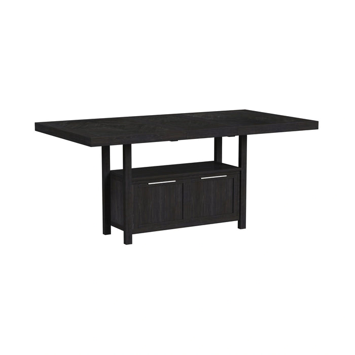 Transcend Dining Set in Charcoal