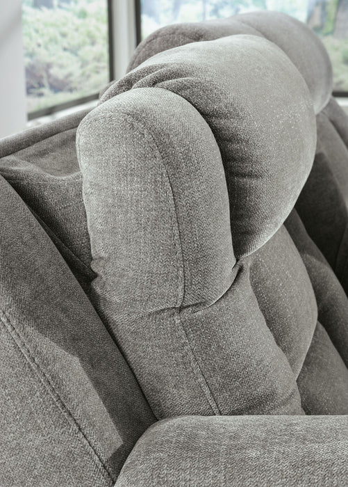 Mixed Motion - Power Reclining Loveseat With Console / Adjustable Headrest
