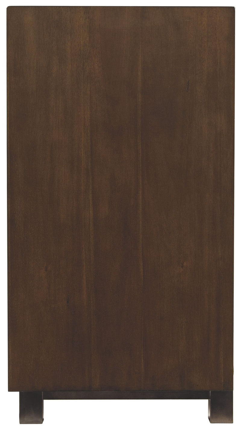 Starmore - XL TV Stand w/Fireplace Option - Brown