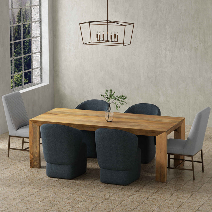 Crossings - Downtown Rectangular Dining Table - Amber