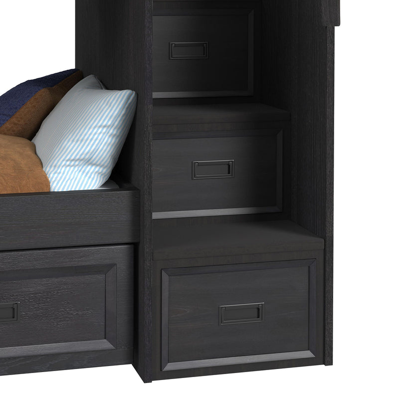 Hampton Kids - Bunk With Staircase And Trundle