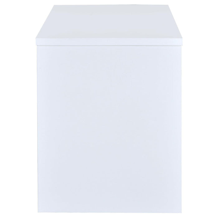 2 Drawer Reversible Office Desk With Modular Design