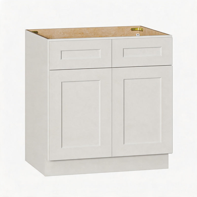 Shaker Base Cabinet With Soft-Close Hinges, Adjustable Shelf