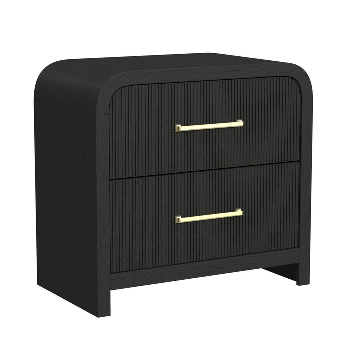 Ridgemont 2-Drawer Nightstand with USB