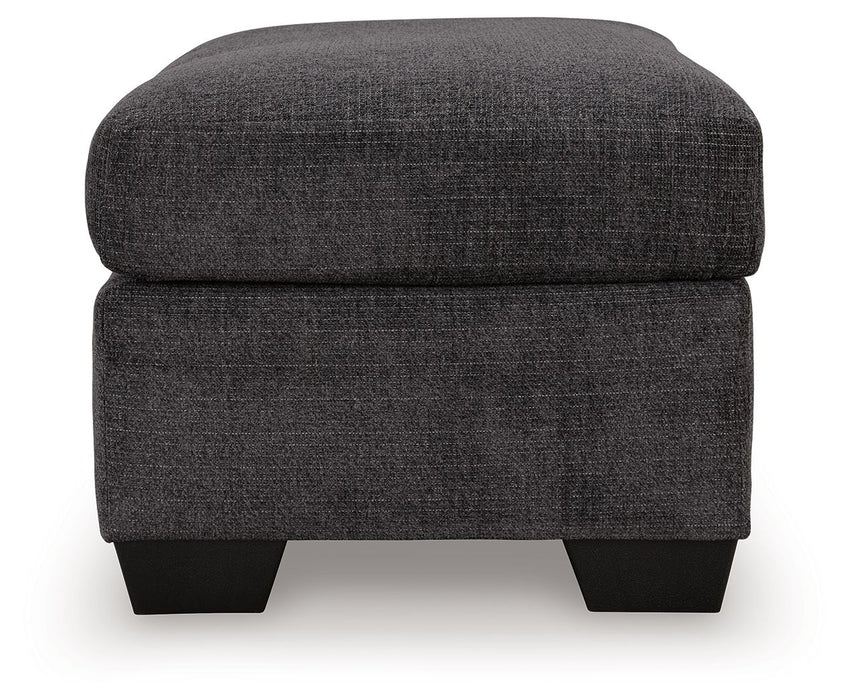 Loreo - Ottoman - Ebony