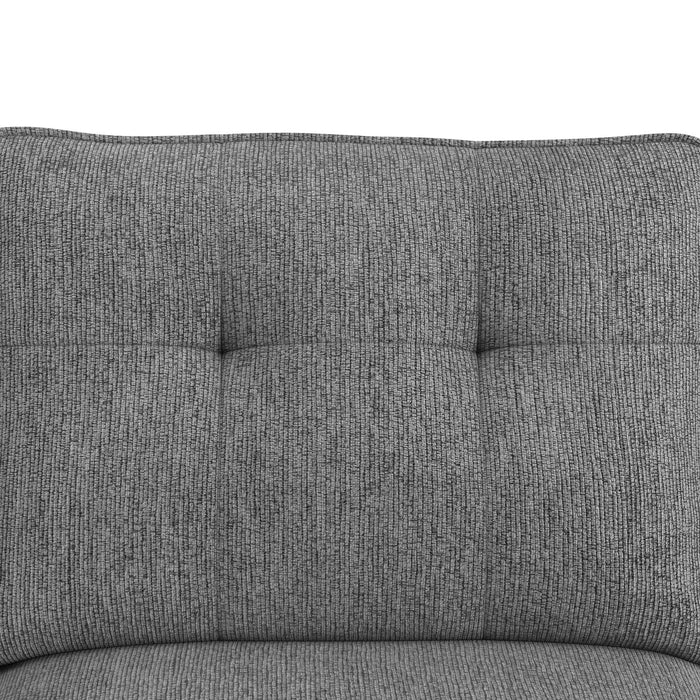 Homer 2PC Sectional Set in Clementine Grey