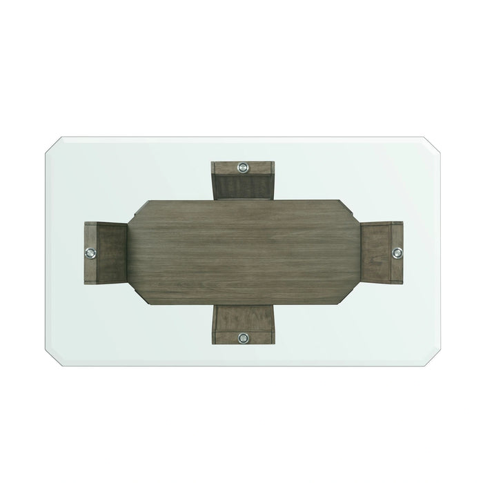 Dapper Grey Rectangular Counter Table
