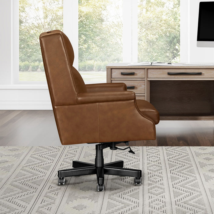 Dc132 - Leather Desk Chair
