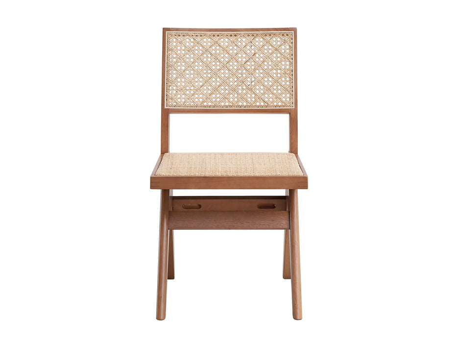 Valentina - 6 Piece Patio Furniture Set - Rattan / Natural