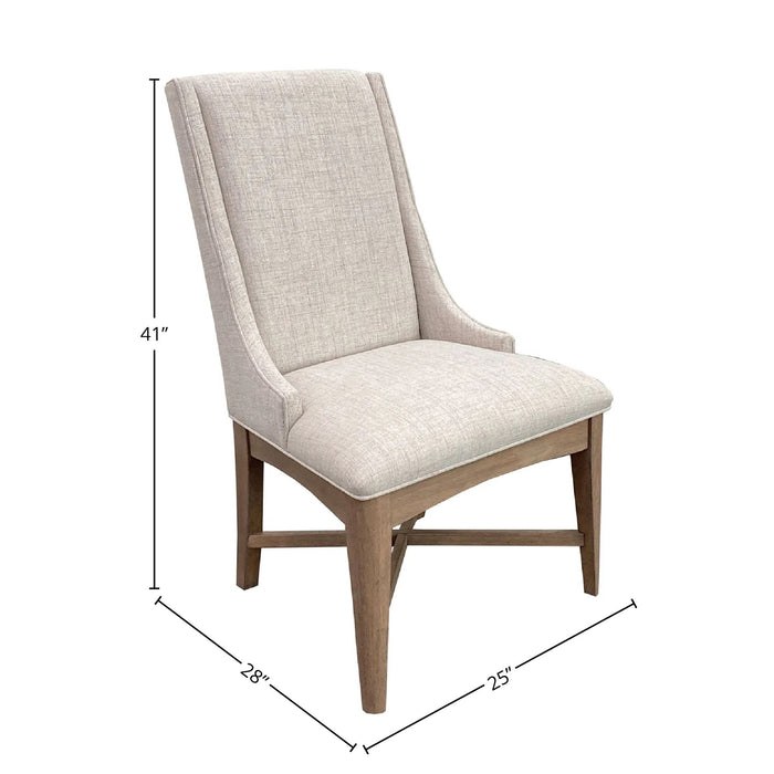 Americana Modern Dining - Host Dining Chair (Set of 2) - Cotton White