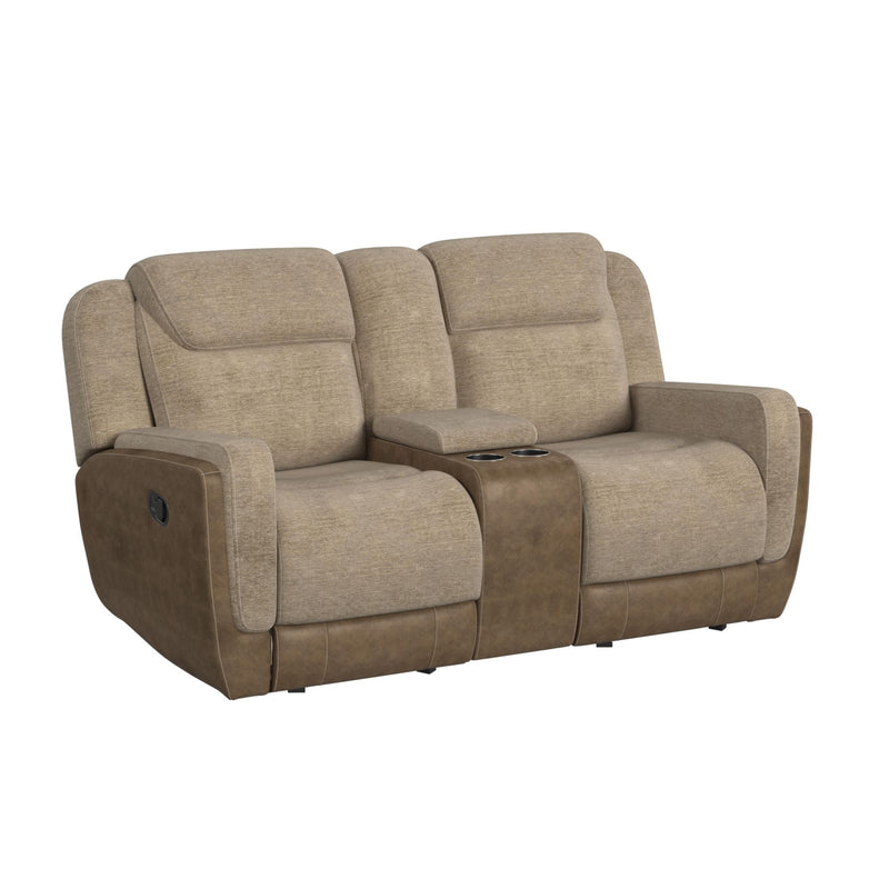 Hornet - Motion Glider Loveseat With Console