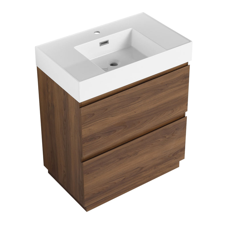 Modern Freestanding Bathroom Vanities With Single Sink Combo