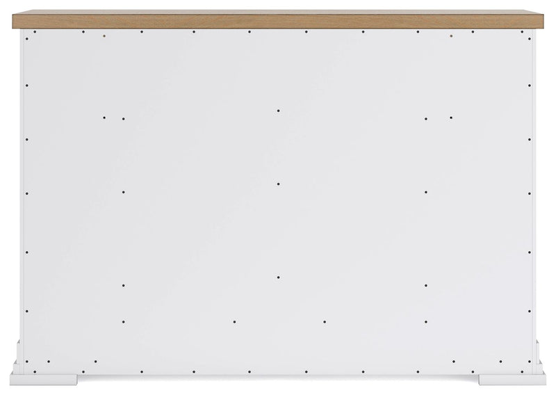 Ashbryn - Dresser - White / Natural