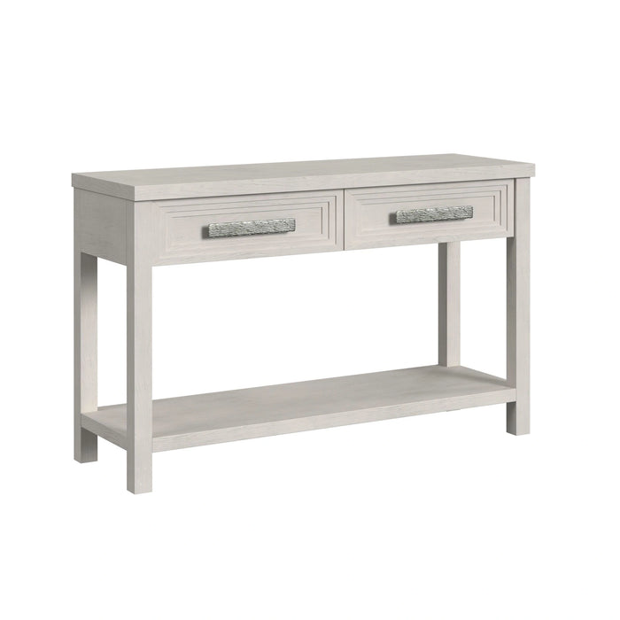 Avalanche 3PC Occasional Table Set in Antique White-Coffee Table, End Table & Sofa Table