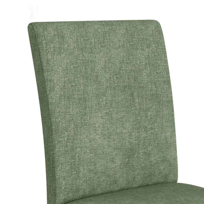 Santa Barbara Dining Side Chair with Fabric in Walnut (2 Per Carton)