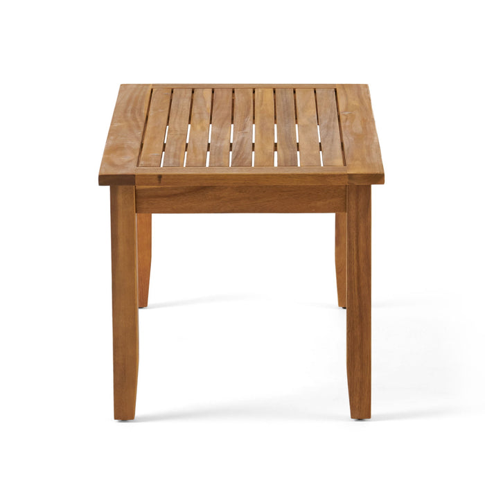 Outdoor Chat Set With Coffee Table And Loveseat