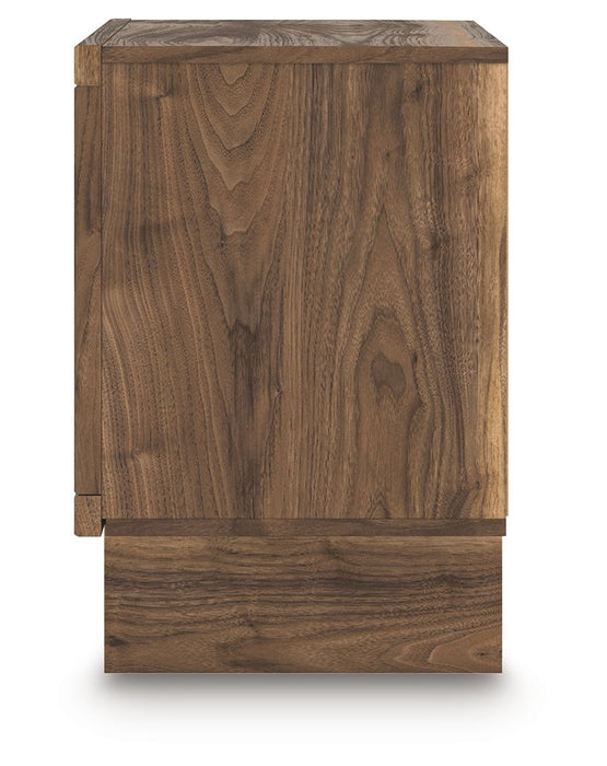 Chirason - Two Drawer Night Stand - Brown