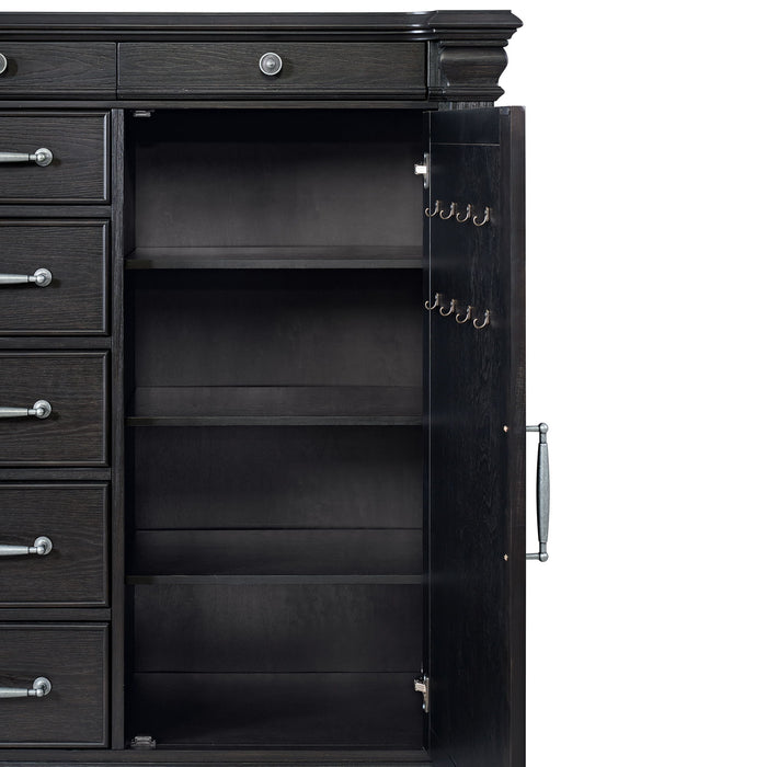 Kings Court - 1 Door And 7-Drawer Chest
