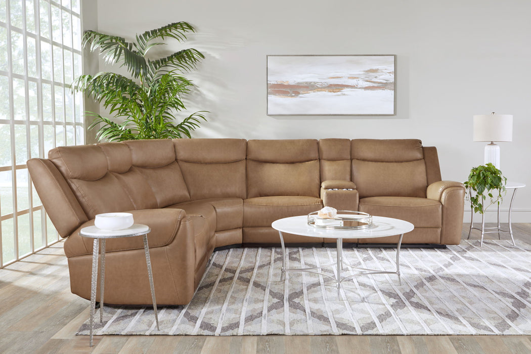 Momentum - Modular Power Reclining Sectional With Power Adjustable Headrests