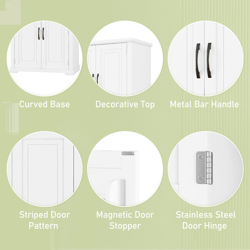 Bathroom Storage Cabinet With Drawer And Adjustable Shelf
