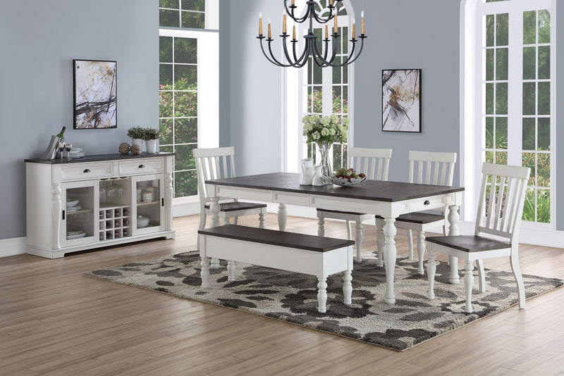 Joanna - Dining Table - Two Tone