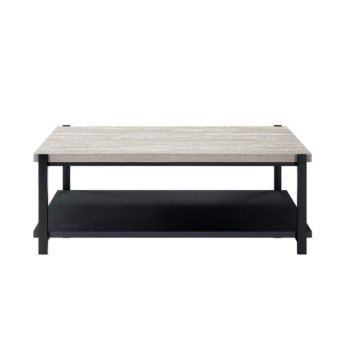 Linea - 3 Piece Occasional Set (1 Coffee & 2 End Tables) - Light Gray