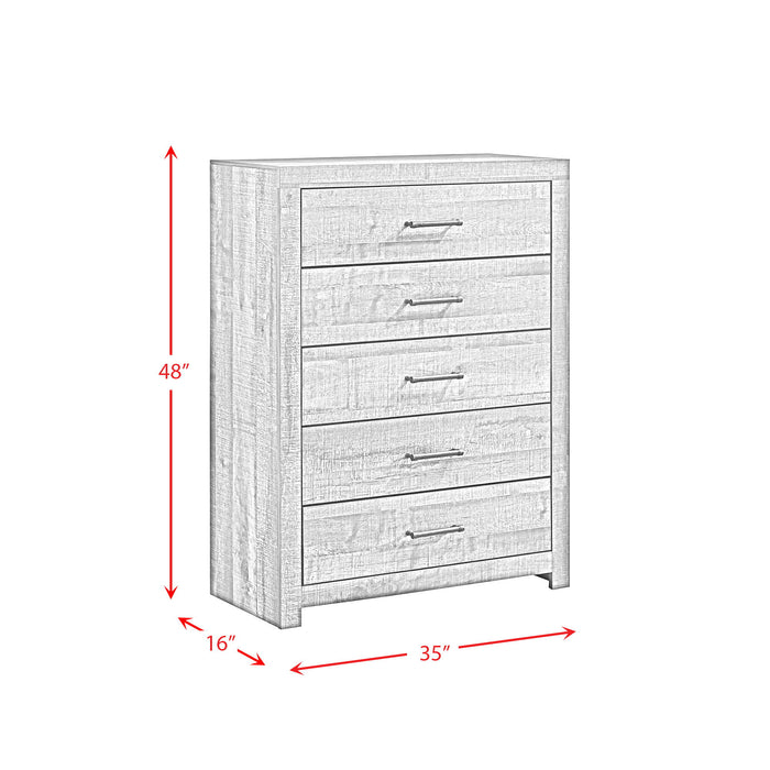 Bailey - Panel Bedroom Set With Bluetooth