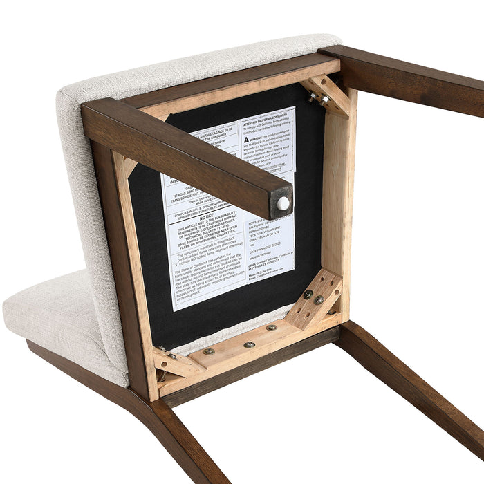 Canton - Upholstered Side Chair - Brown