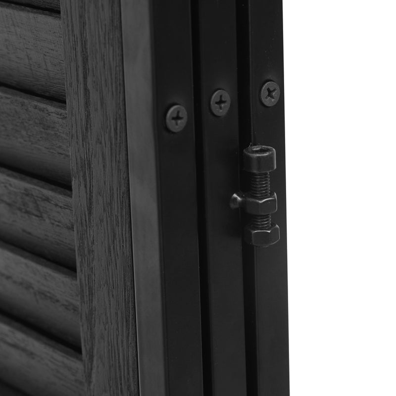 Rustic 3 Panel Room Dividers And Folding Privacy Screen