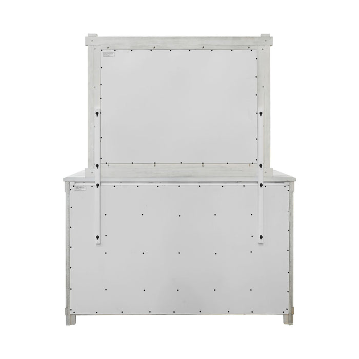 Scott - 7-Drawer Dresser With Mirror Set