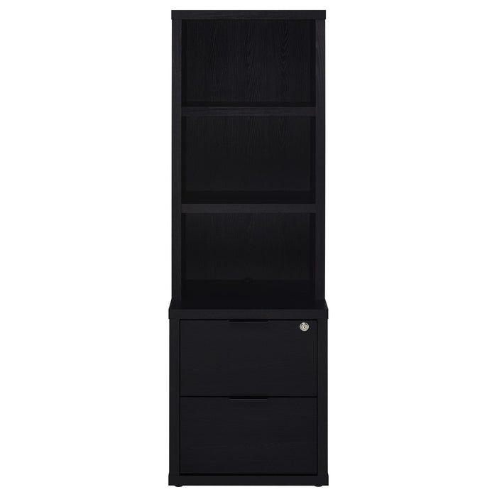 Geary - 3 Piece Bedroom Set With Bookcase Headboard