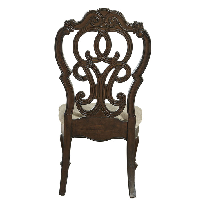 Royale - Side Chair - Dark Brown
