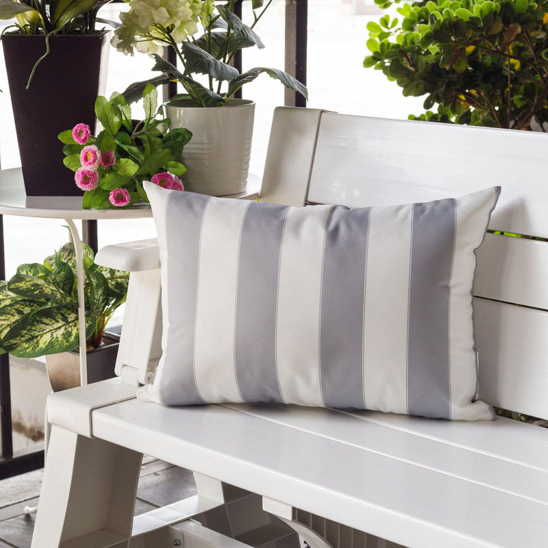 Horizon Stripe Pillow Outdoor & Indoor