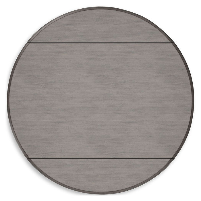 Shullden - 5 Pc. - Drop Leaf Table, 4 Side Chairs - Gray