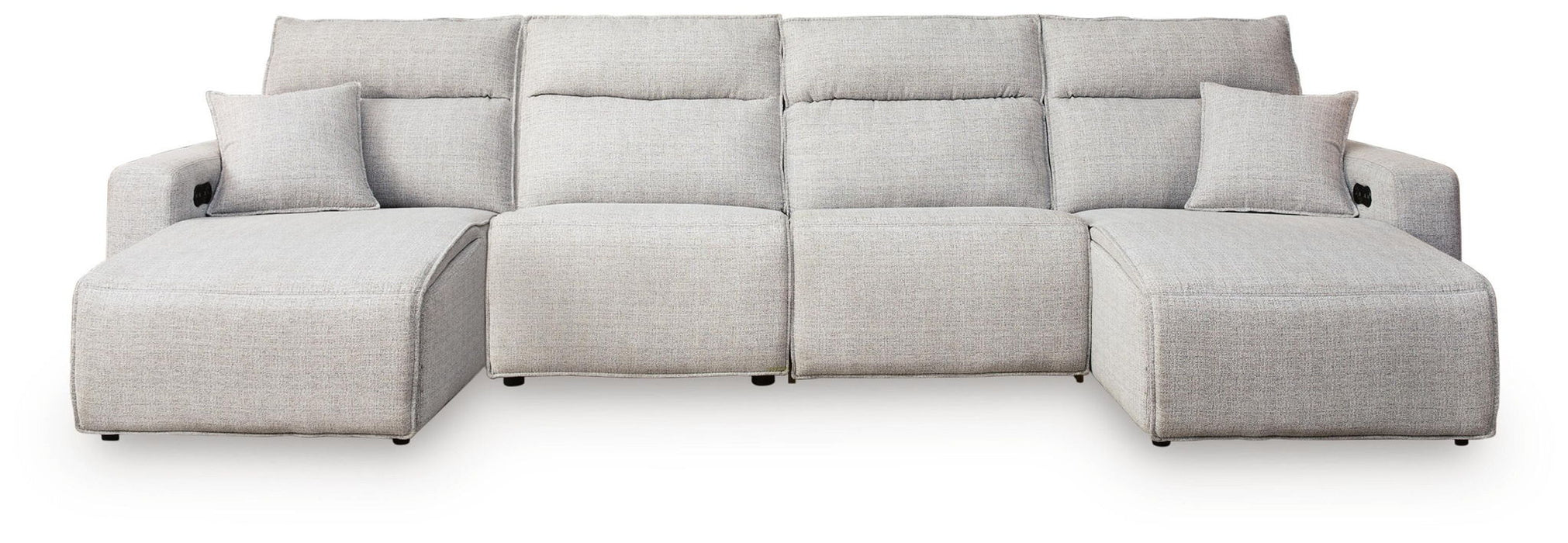Modmax II - Reclining Sectional - Stone