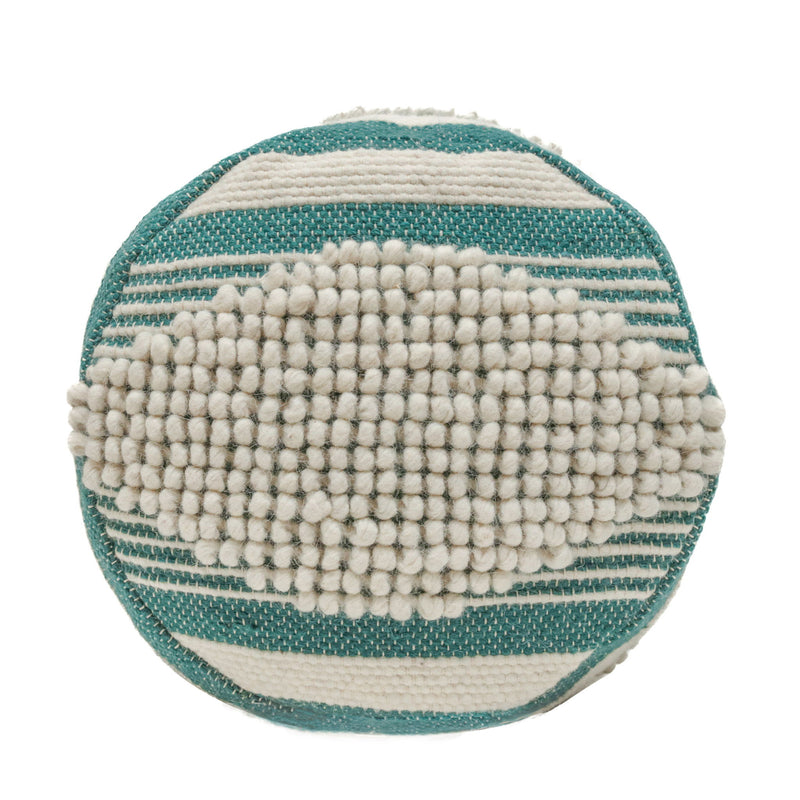 Diamond - Handcrafted Cylindrical Pouf
