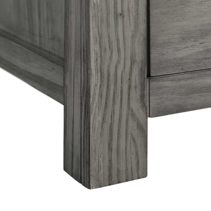 Wade - 2-Drawer Nightstand - Black Finish