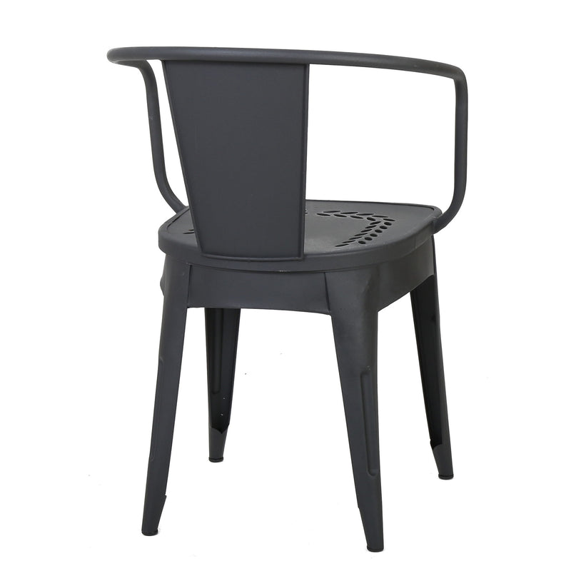 Ambrosia - 3 Piece Bistro Set With Leaf Motifs Top And Seat