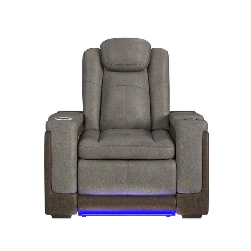 Lantana - Power Motion Recliner With Power Headrest, LED , Wireless Charger And Cup Holder