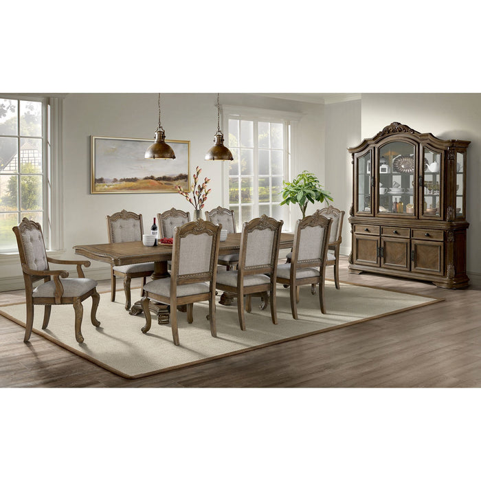 Madison Park - Server & Hutch With Led - Walnut