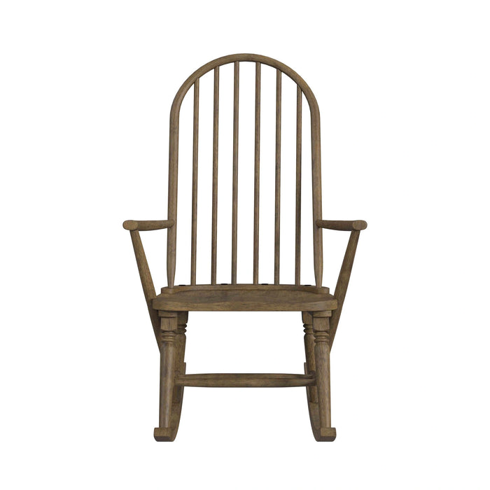 Heritage & Home Rocking Chair in Oak Brown