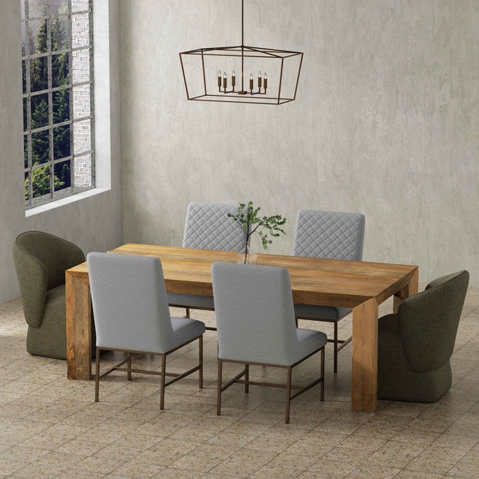 Crossings - Downtown Rectangular Dining Table - Amber