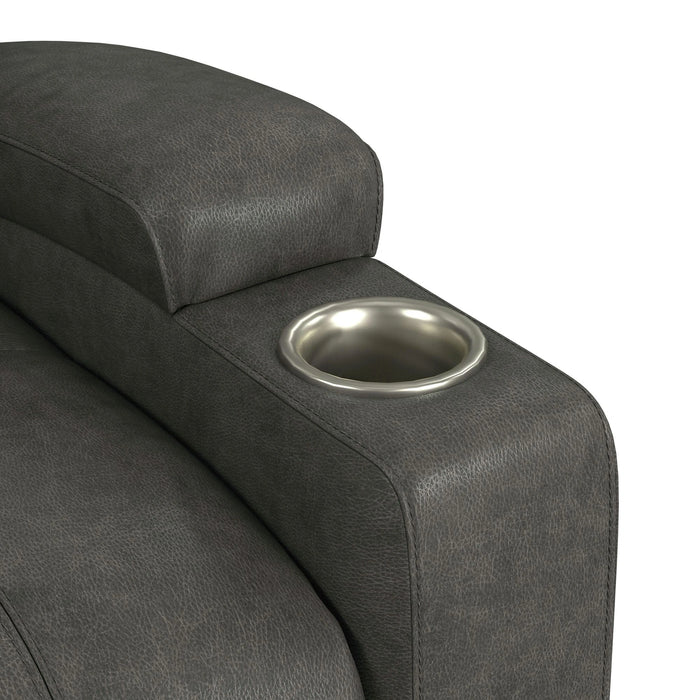 Kenmore P1 Lift Chair with Heat Massage in Simba DK Grey