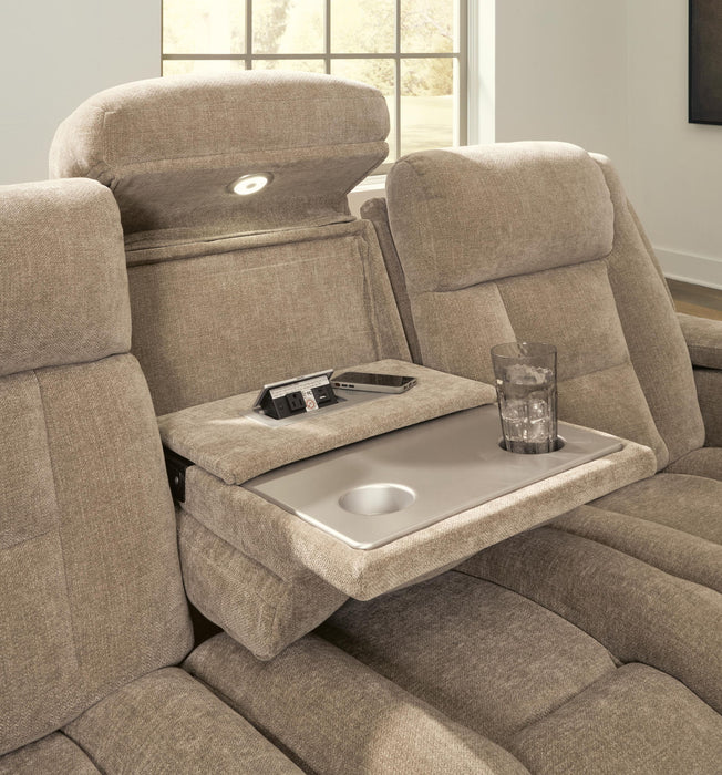 Mixed Motion - Power Reclining Sofa With Adjustable Headrest